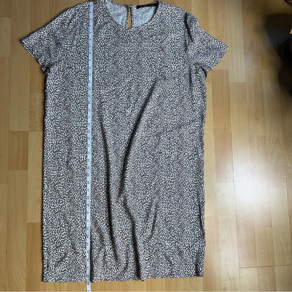 Jenni Kayne Leopard Print T Shirt Shift Dress XL - Picture 14 of 14